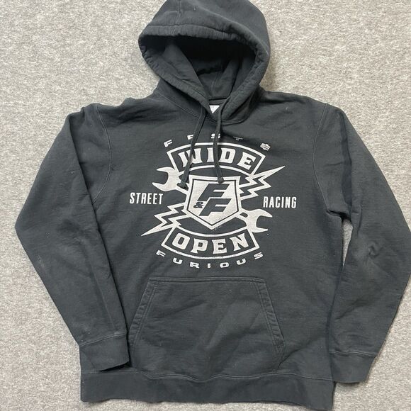 Universal Studios Fast & Furious Movie Hoodie Pullover Mens Large Sweatshirt - Picture 1 of 7